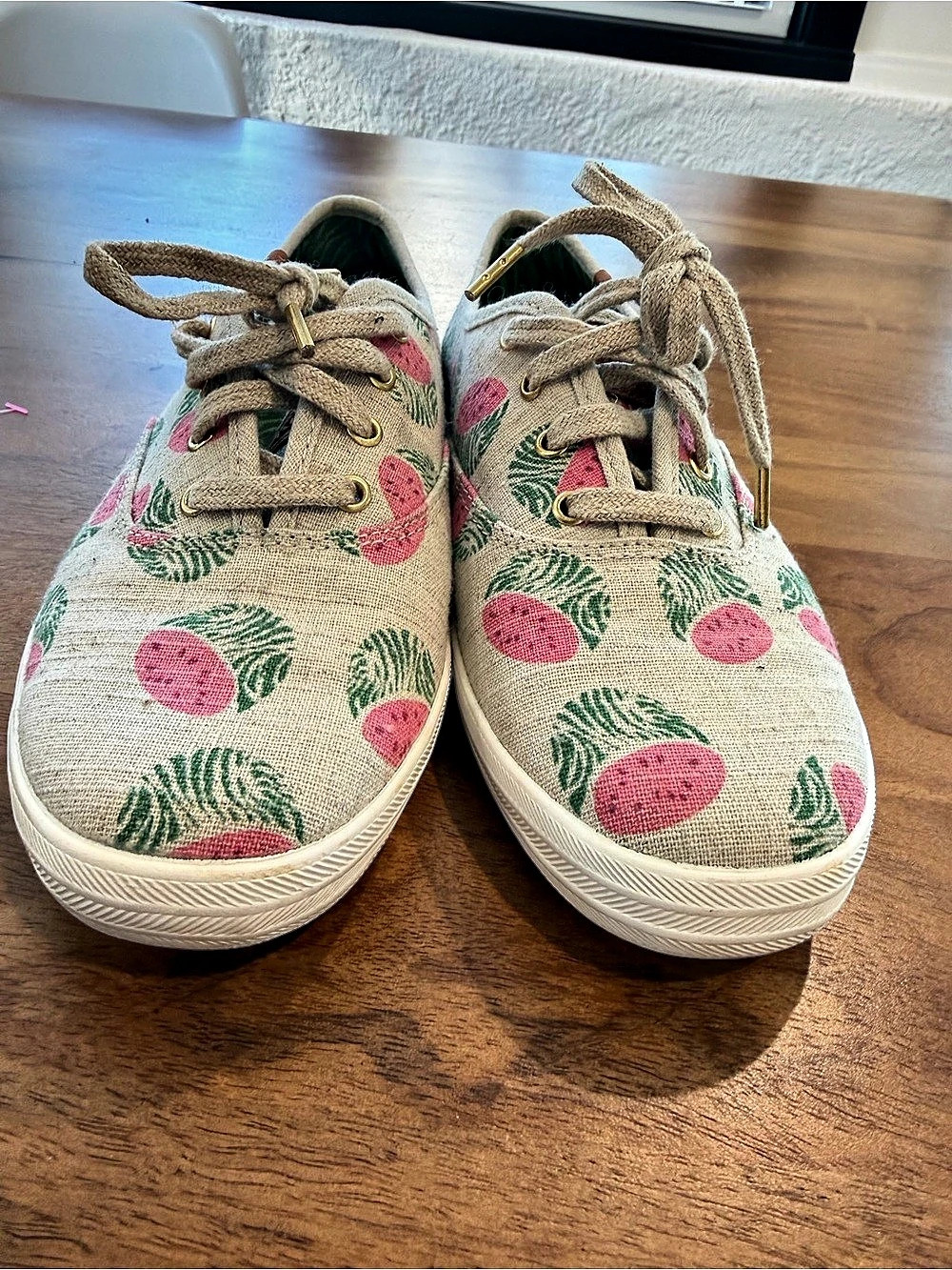 Keds x Sunnylife Kickstart Watermelon Fruit Print Sneakers US 7